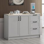 PHILLIPPA Modular Kitchen Cabinet System-Grey - Image 13