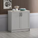 PHILLIPPA Modular Kitchen Cabinet System-Grey - Image 3