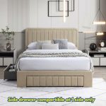 POLLARD Queen Size Drawer Bed-Brown - Image 3