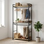PRISM Open Concept Double Layer Garment Rack