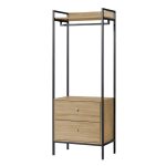 PRISM Open Concept Drawer Storage Garment Rack - Image 4
