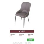 QUENTIN PU Dining Chair-Grey - Image 6