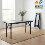 RENO 120cm-150cm Melamine Top Foldable Banquet Table