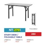 RENO 120cm-150cm Melamine Top Foldable Banquet Table - Image 3