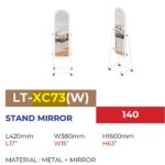 RIGA Standing Mirror-2 Colors - Image 3