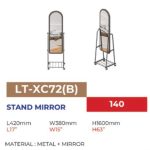 RIGA Standing Mirror-2 Colors - Image 7