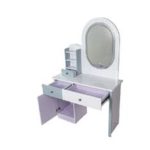 RIYADH LED Mirror Dressing Table Set - Image 3