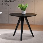 SEVILLE Dia 80cm Round Table-2 Color - Image 3