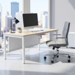 SMT 120-180cm Melamine Standard Office Table