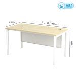 SMT 120-180cm Melamine Standard Office Table - Image 3