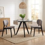 ELDA Dia80cm 2 Seater Dining Set-2 Color