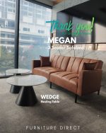 WEDGE D70cm Nest of Sintered Stone Coffee Table - Image 5