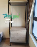PRISM Open Concept Drawer Storage Garment Rack - Image 7