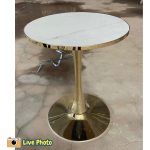 TULIP D60cm Round Table-Gold - Image 2