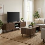 KARAT 80cm Sliding Door Coffee Table - Image 3