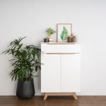 MARIAN Multi Function Shoe Cabinet-White - Image 11