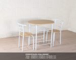 BALSA 2 Seater Dining Set-Beech - Image 4