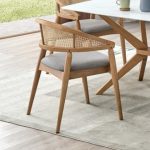 ARBOUR Rattan Back Arm Chair-2 Colors - Image 4