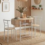 BALSA 2 Seater Dining Set-Beech