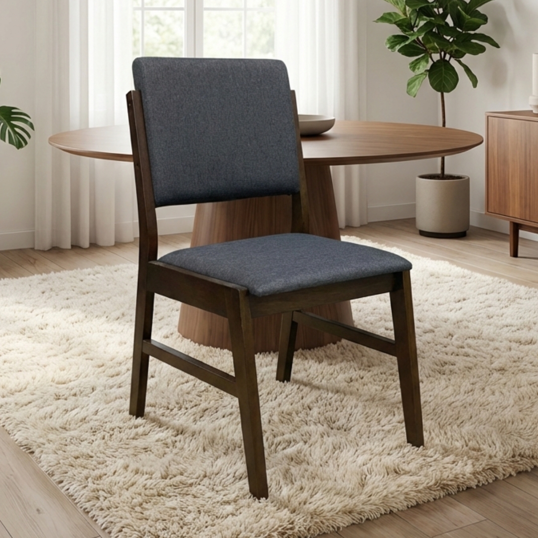 DC CROTE WALNUT CROTE Dining Chair-Walnut - Image 1