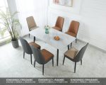 FACET Sintered Stone 6 Seater Dining Set - Image 3