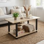 ELIN 80cm Coffee Table-Oak