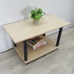 ELIN 80cm Coffee Table-Oak - Image 3