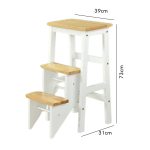 FLINT Wooden Step Stool- 2 Colors - Image 4