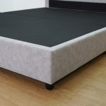 HAMPTON Queen & King Size Pet Friendly Divan Bed Frame-Grey - Image 7
