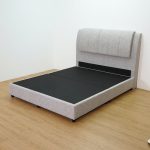 HAMPTON Queen & King Size Pet Friendly Divan Bed Frame-Grey - Image 6