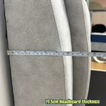 HAMPTON Queen & King Size Pet Friendly Divan Bed Frame-Grey - Image 4