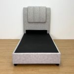 HAMPTON Single & Super Single Size Pet Friendly Divan Bed Frame-Grey - Image 4