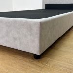 HAMPTON Single & Super Single Size Pet Friendly Divan Bed Frame-Grey - Image 5
