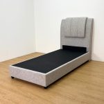 HAMPTON Single & Super Single Size Pet Friendly Divan Bed Frame-Grey - Image 8