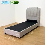 HAMPTON Single & Super Single Size Pet Friendly Divan Bed Frame-Grey - Image 7