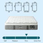 Honey GLOSSY 12 Inch Latex + Pocket Spring Mattress - Image 4