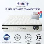 Honey PURE MEMORY 10 Inch Memory Foam Mattress