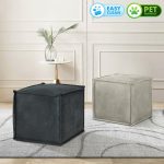 JONNY 45x45cm Pet Friendly Stool-2 Colors
