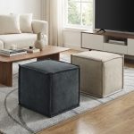 JONNY 45x45cm Pet Friendly Stool-2 Colors - Image 2