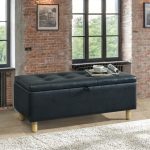 LACOS 100cm PU Storage Bench- 2 Colors - Image 2