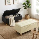 LACOS 100cm PU Storage Bench- 2 Colors