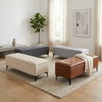 LUXIS 120cm Storage Bench- 4 Colors