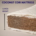 Mastercoil 3000 6" Single & Super Single Full Coconut Fibre Mattress - Image 2