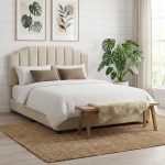 NECTAR Queen & King Divan Bed Frame-Beige