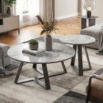 NOOR Sintered Stone Nesting Coffee Table