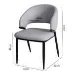 SUMAC 6 Seater Sintered Stone Dining Set - Image 4