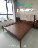 [Custom Made] HIROSHIMA Solid Wood Bed Frame-2 Sizes - Image 13