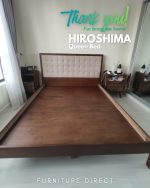 [Custom Made] HIROSHIMA Solid Wood Bed Frame-2 Sizes - Image 15