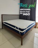 [Custom Made] HIROSHIMA Solid Wood Bed Frame-2 Sizes - Image 10