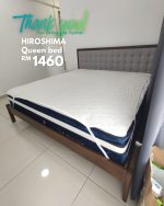 [Custom Made] HIROSHIMA Solid Wood Bed Frame-2 Sizes - Image 12